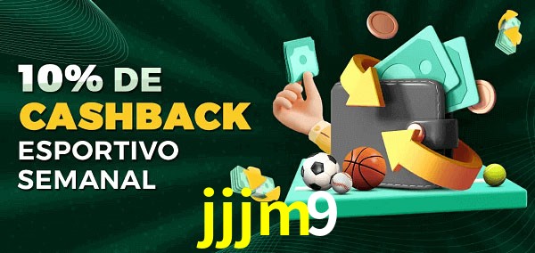 10% de bônus de cashback na jjjm9